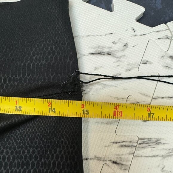 NWT - Zyia Black Venom Light N tight hi-rise, Size 8-10 - Picture 10 of 10